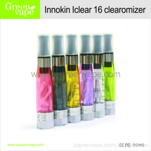 2013 Hotest Dual Coil Four wicks Clearomizer Innokin Iclear 16